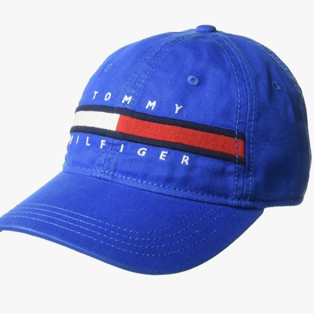Tommy Hilfiger Men’s Cotton Avery Adjustable Baseball Cap